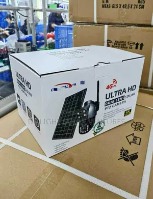 6mp 4G Dual Lens Solar CCTV Camera