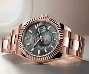 Rolex Sky-Dweller Black Dial Wristwatch