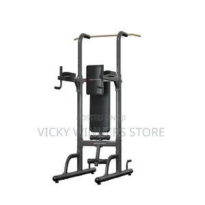 American Fitness High Quality Pull Up Bar With Bench