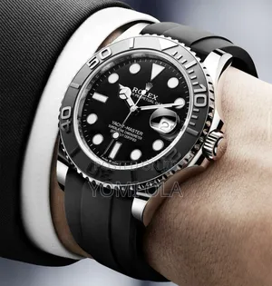 Rolex Yatch-Master Black Dial Oysterflex Bracelet