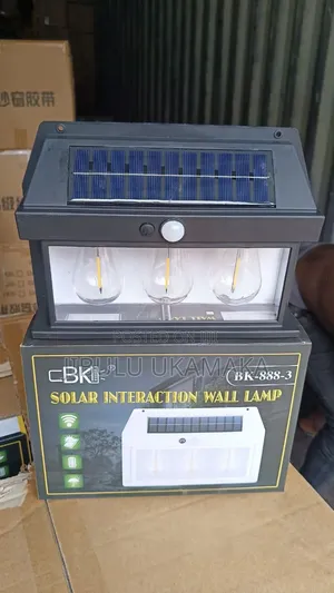 Triple Wall Security Solar Rechargeable Security Light