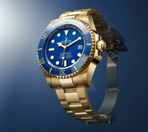 Rolex Deepsea Date Blue Lacquer Dial Wristwatch