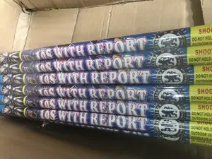 6(Sticks)10 Shot With Report Firework Knockout Banger