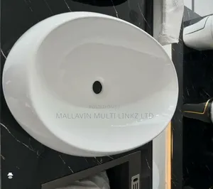 Bathroom Sink White Ceramic Countertop Basin