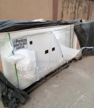 Brand New Perkins 60kva Soundproof DIESEL Lister Generator