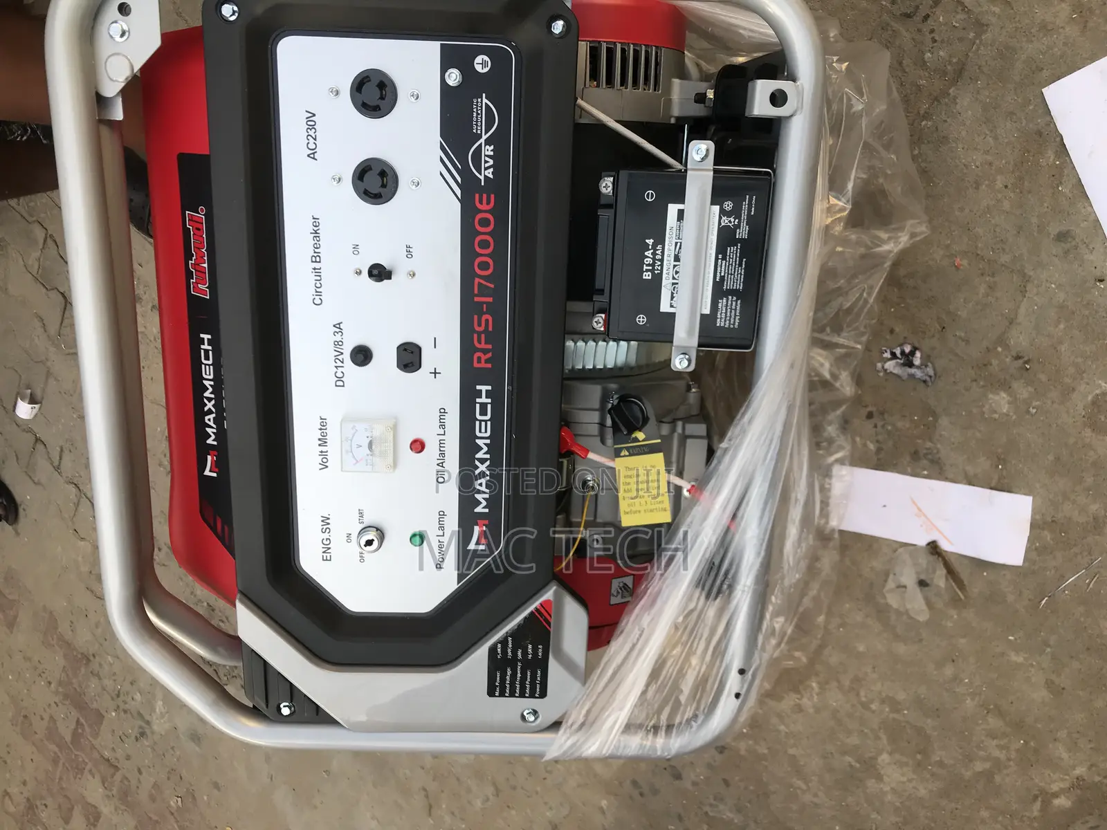 Maxmech 15kva Powerful Generator