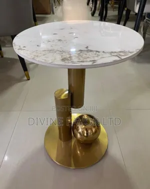 Marble Side Stool for Sitting Room and Bedside.