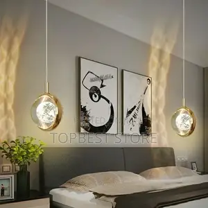 Crystal Ball Pendant Light Single Dropping