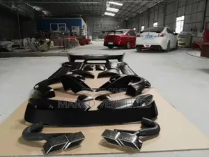AUDI Q7 Rear Bumper Diffuser Kits Modifications