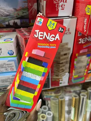 Jenga 54pcs Coloured Game