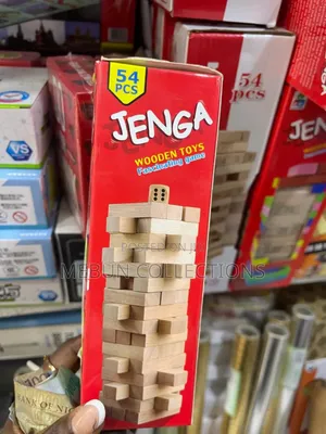 Jenga Plain Wooden Set 54pcs