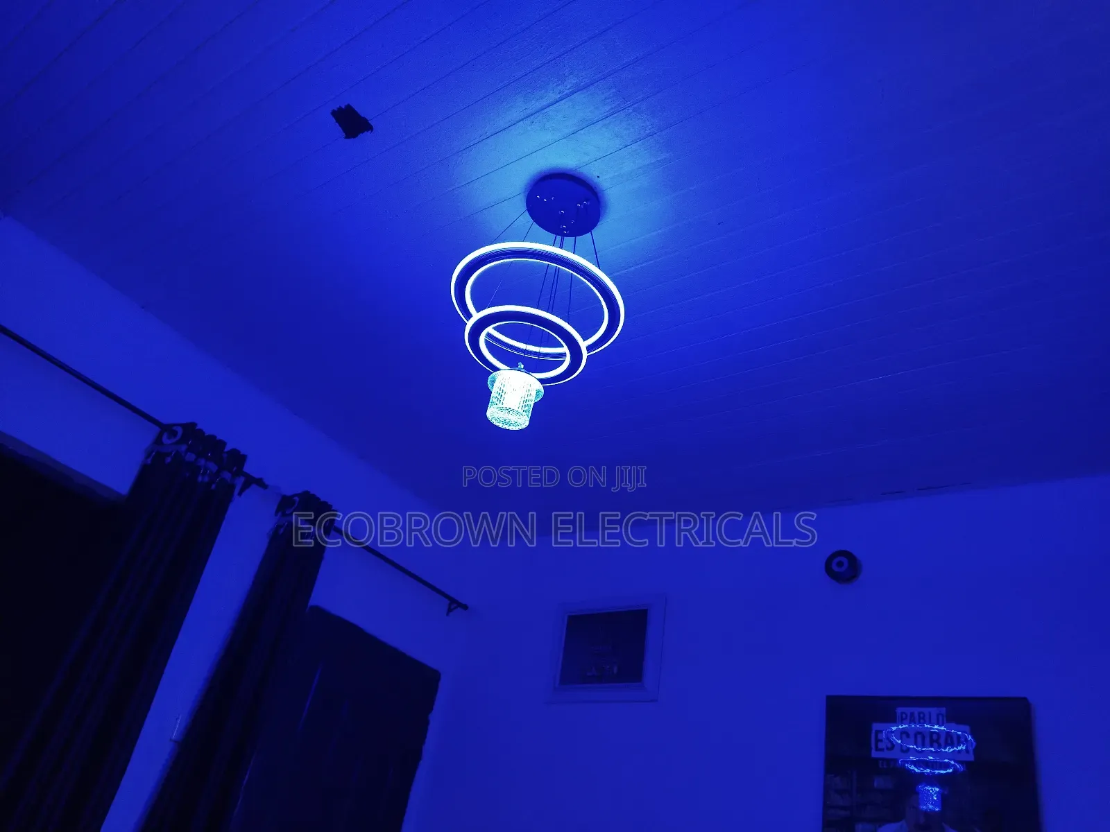 Multiple Color Changing Chandelier Fitting
