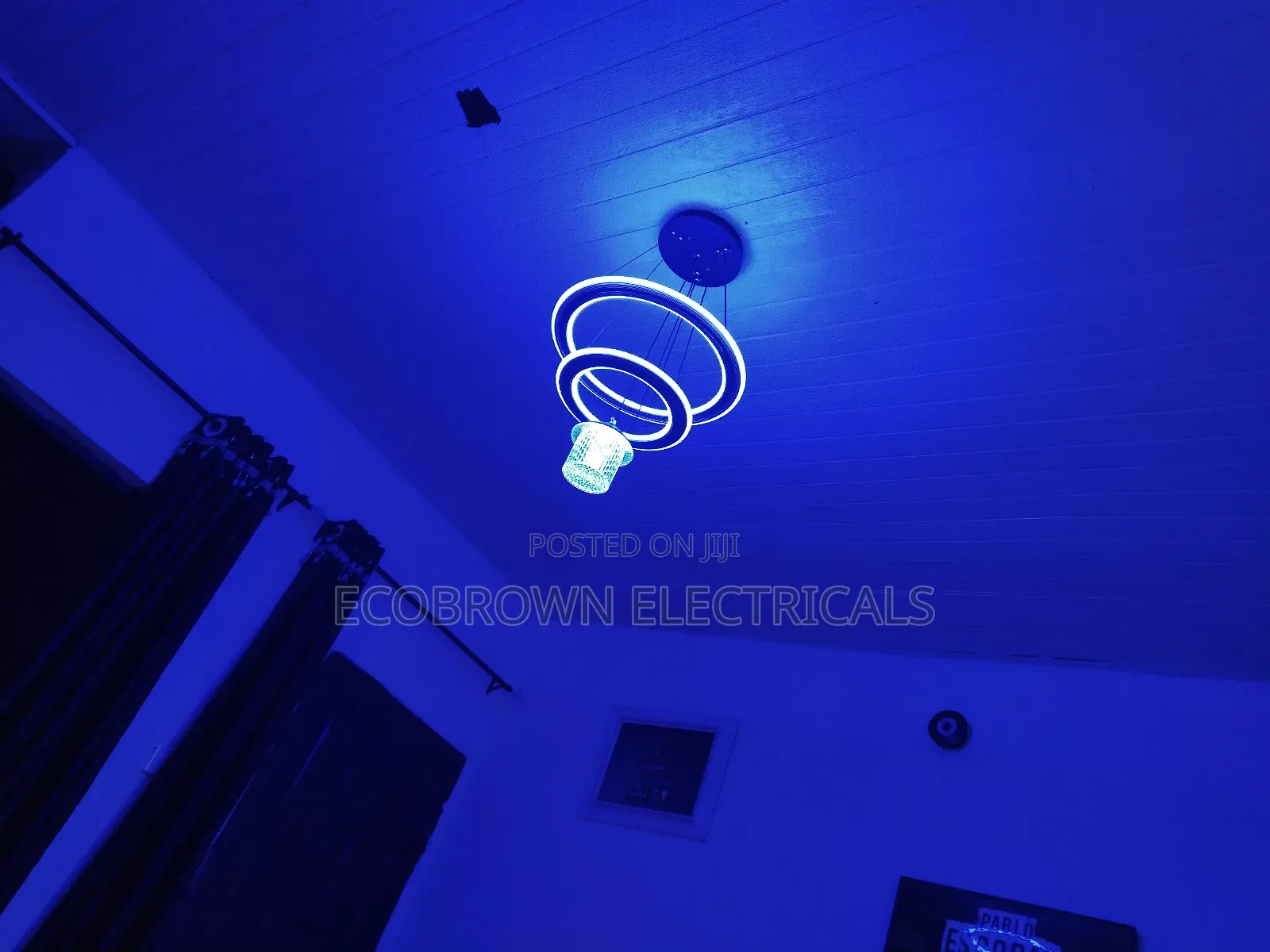 Multiple Color Changing Chandelier Fitting
