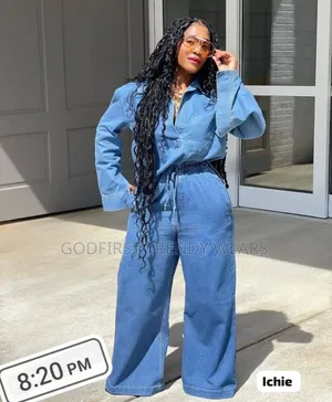 High Classic Trending Jeans Set