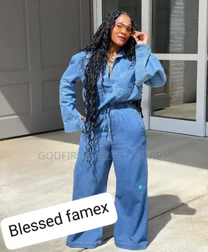 High Classic Trending Jeans Set