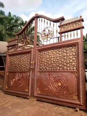 Very Beautiful Wrought Iron Gate