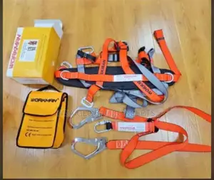 Work Man Safety Full Body Harness With Double Hook
