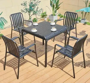 Quality Outdoor Table and 4 Chairs