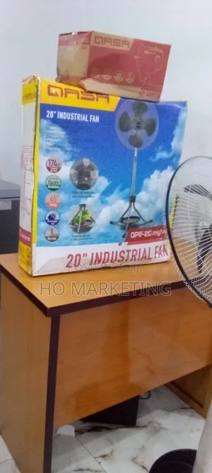 QASA 20" Commercial Air Circulator Industrial Standing Fan -