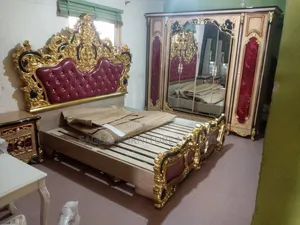 Quality Royal Bed With Wardrobe