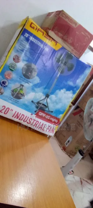 QASA 20" Air Commander Industrial Standing Fan --20