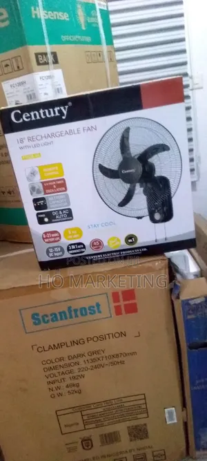 Breathe Easy With Century 18" Wall Fan