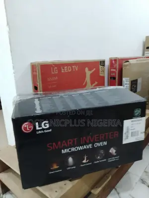 Temperature-Controlled 25L LG Inverter Smart Microwave