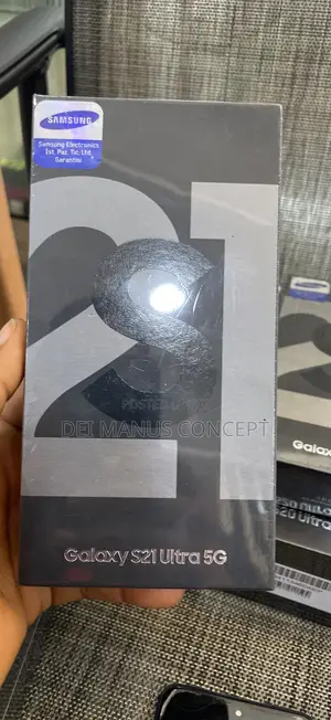 New Samsung Galaxy S21 Ultra 5G 128 GB Silver