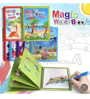 Reusable Magic Water Painting Book for Kids
