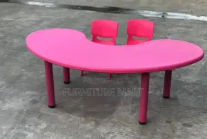 School Half Moon Table for Children