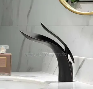 Luxury Steel Black Mixer Tap