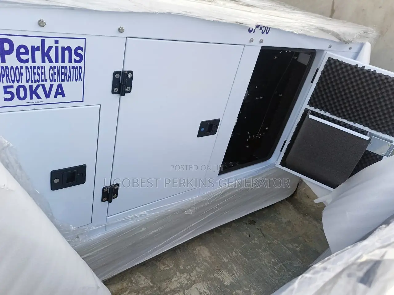 50kva Perkins 100% Copper Coil
