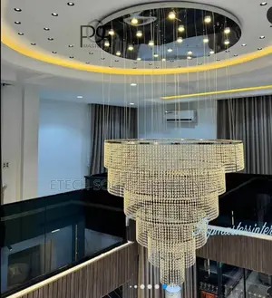 1200mm Luxury Staircase Duplex Chandelier Light