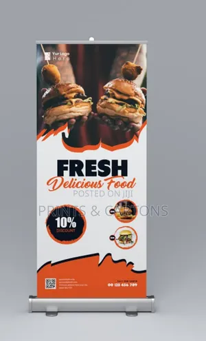 Restaurant Roll-Up Banner Printing 03