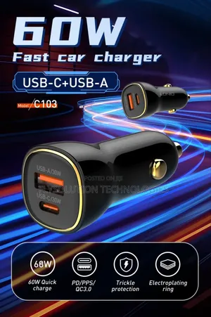Ldnio C103 60w Fast Car Charger