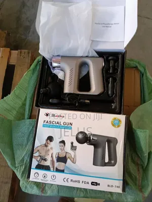 Iron Head Blueidea Facial Gun Massager, Firm Grip, Effective