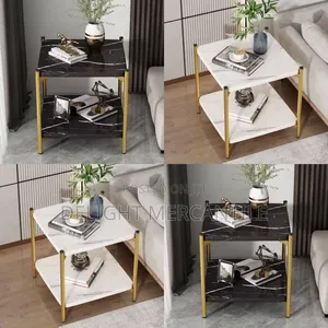 Square Shape Marble Faux Table