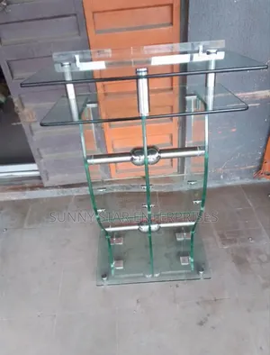 High Quality Executive Thick Glass Pulpit for Church