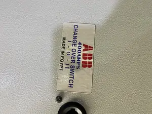400amps ABB Change Over