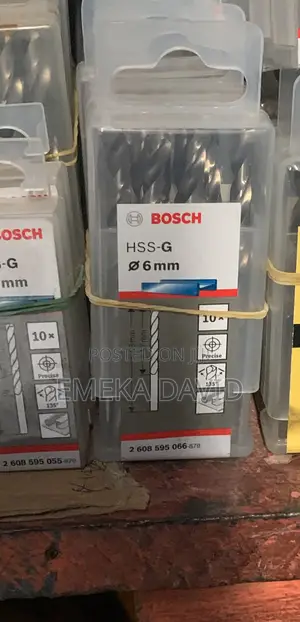 6 Mm Bosch Metal Drilling Bits
