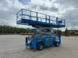 Diesel Operated Scissor Lift on Rental