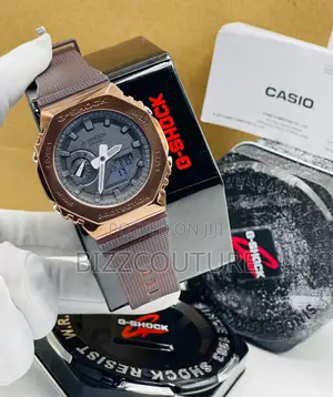 Original Casio Brown Leather Watch Is Available in Store Now