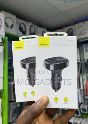 Baseus Car Charger and Mp3 Player 2in1