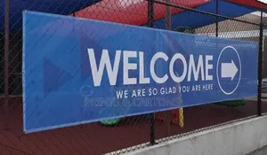 Printed Mesh Banner