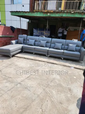 14by6ft Leather Sofa Couch.