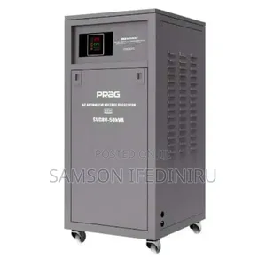 Prag 50kva Servo Single Phase Central Stabilizer 80v-260v