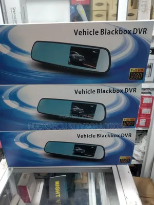 4.3 Inch Car DVR Rearview Mirror Video Recorder Dual Lens