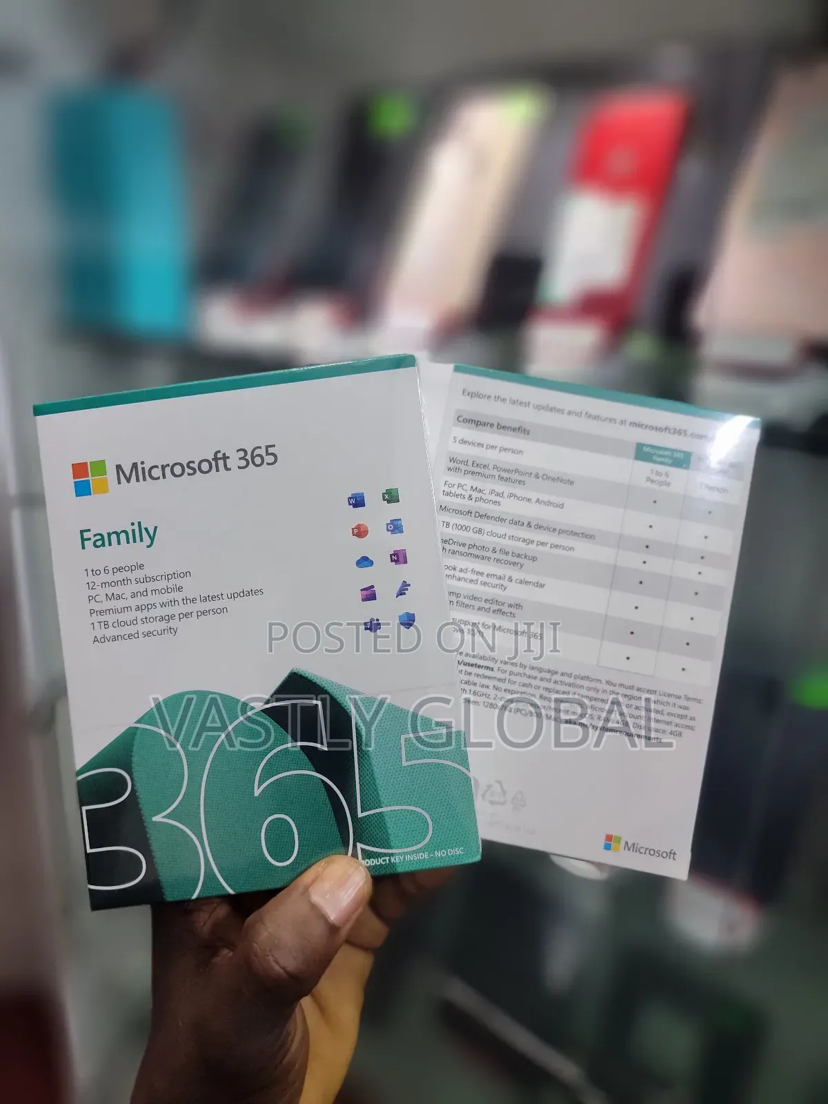 Office 365 Family Pack | 6 Users - 6TB Onedrive