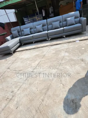 Brand New L-Shaped Leather Sofa