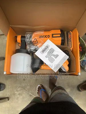 Ingco Ingco Lithium Lon Spray Gun 20V CSGLI20406